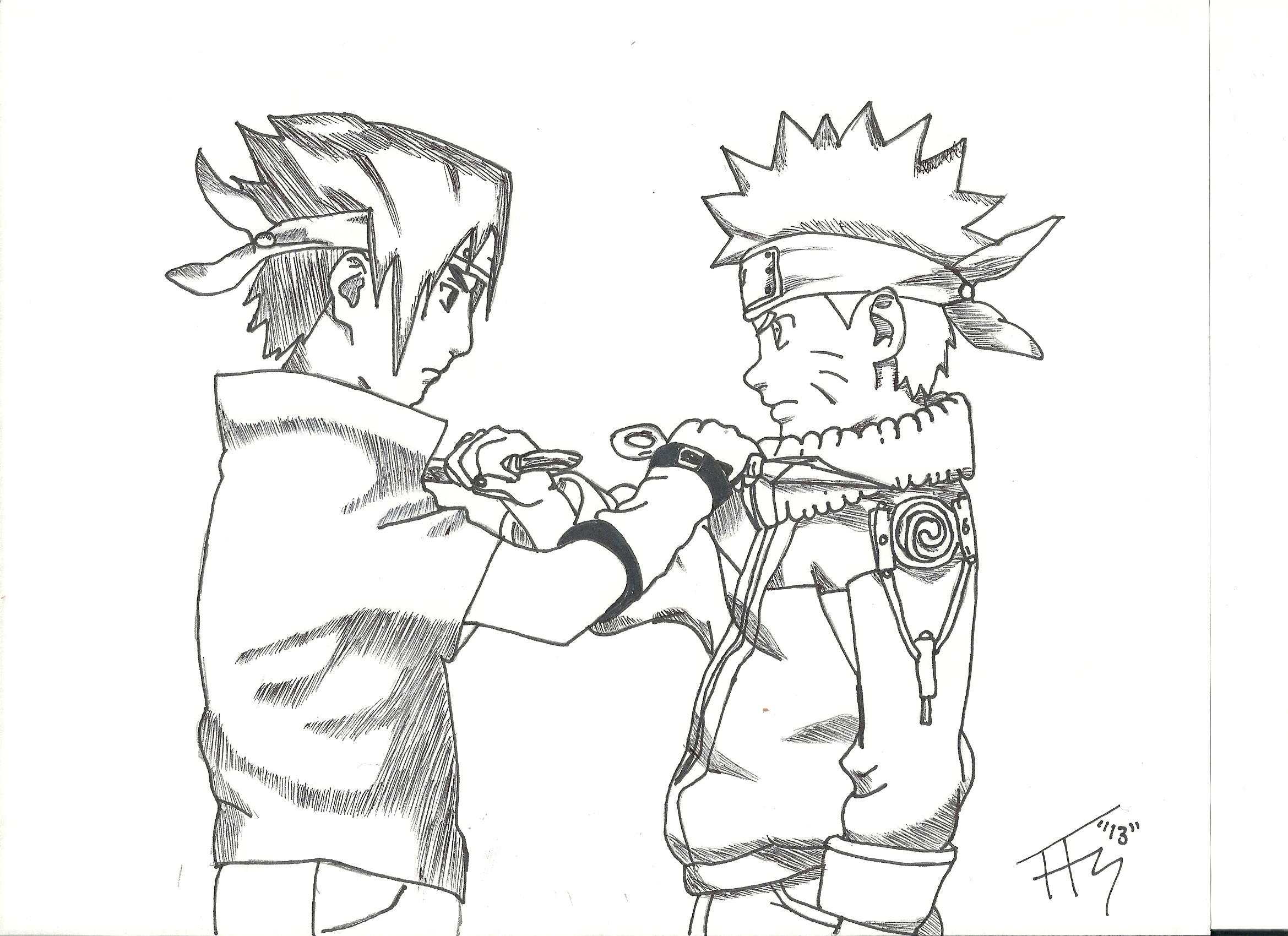 Sasuke and Naruto