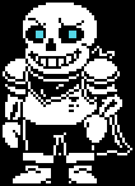 Sans Underswap Pixel Art, HD Png Download - vhv