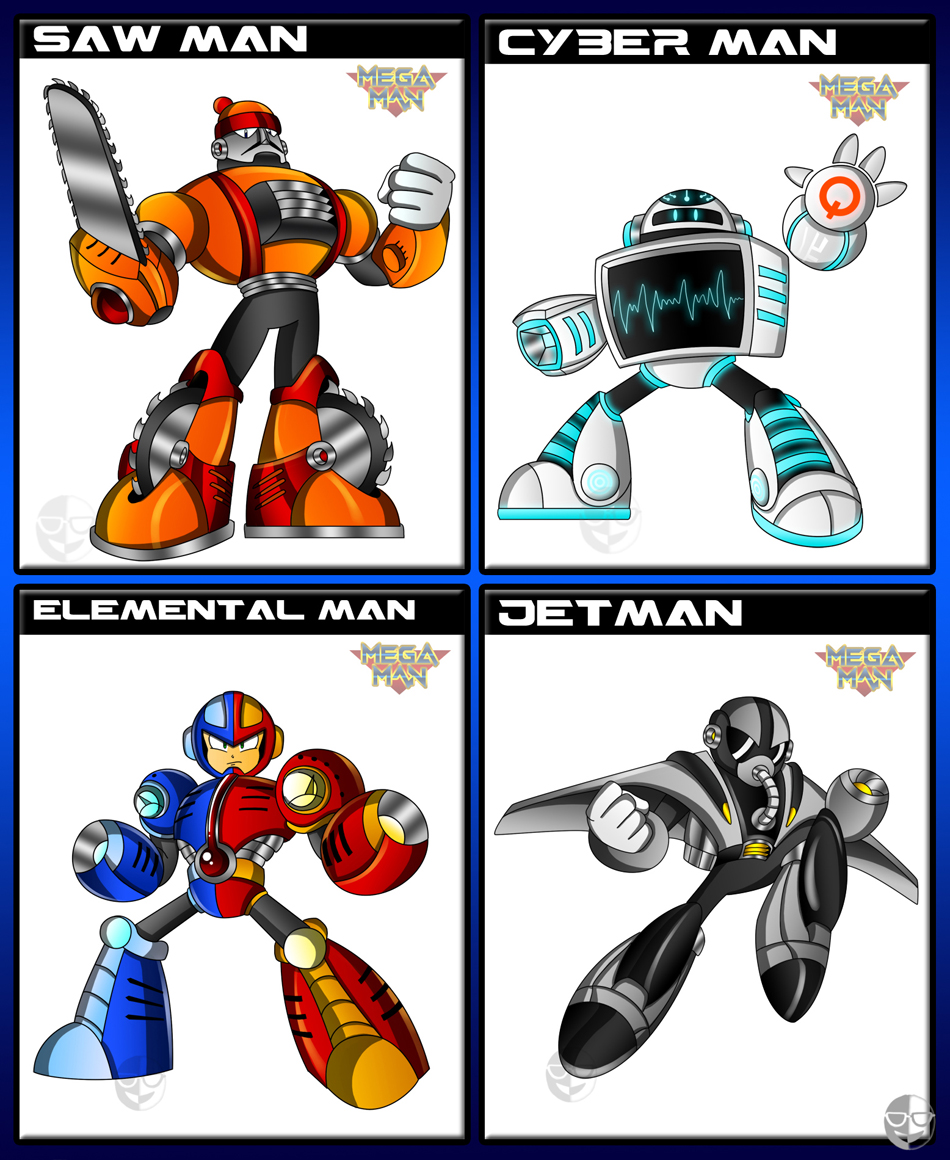 Megaman Fan Robot Masters 1 By Xamoel On Deviantart