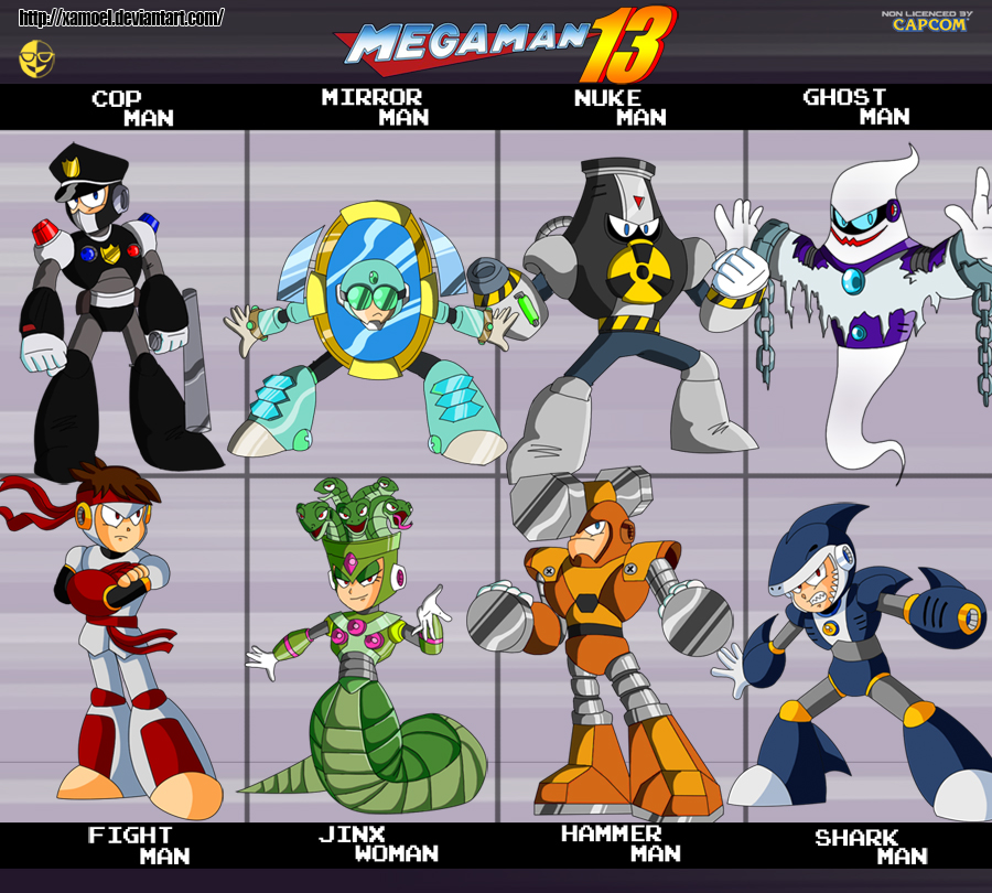 Megaman 13_Robot masters