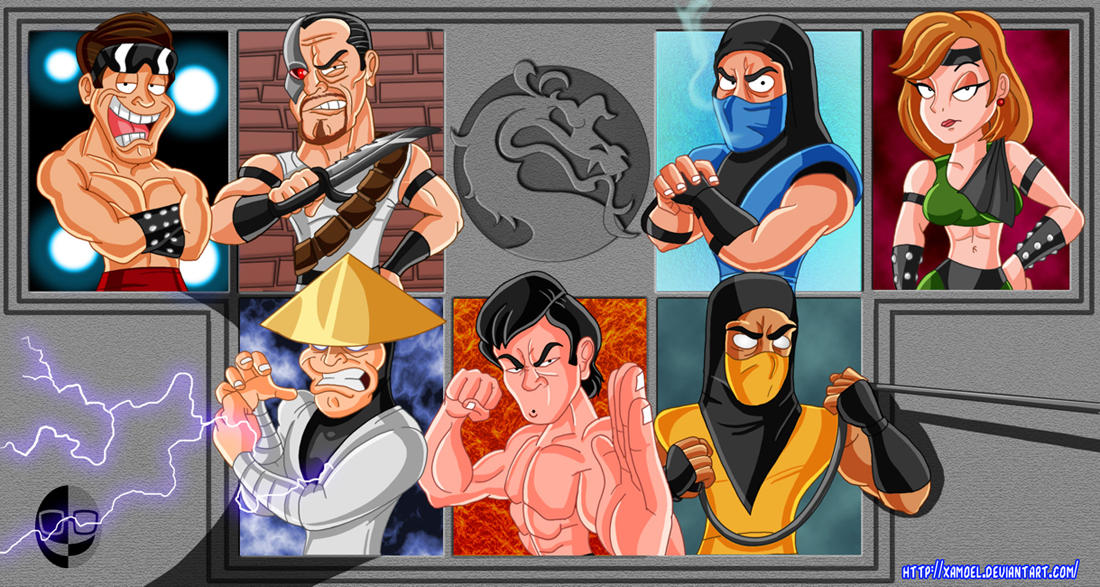 MORTAL KOMBAT 1992 by XAMOEL on DeviantArt