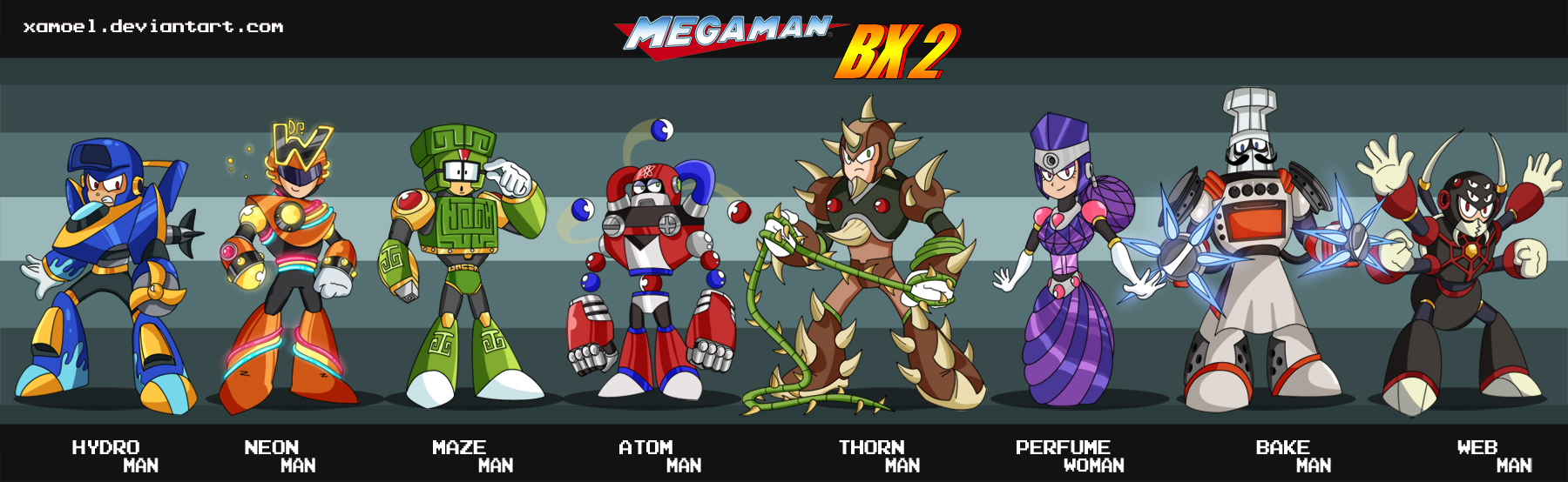 MEGAMAN BX2 ROBOT MASTERS