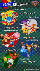 SONIC HEROES AND FOES _ SECRET CHARACTERS