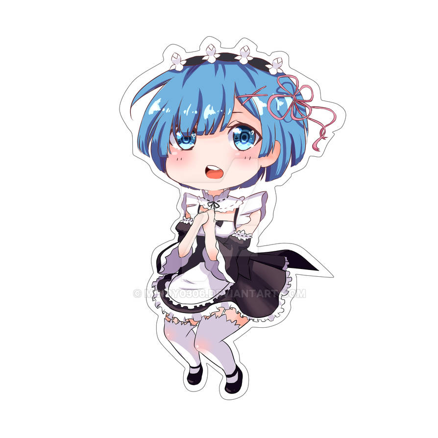 Chibi Vector Rem Rem Chibi by mindy0306 on DeviantArt