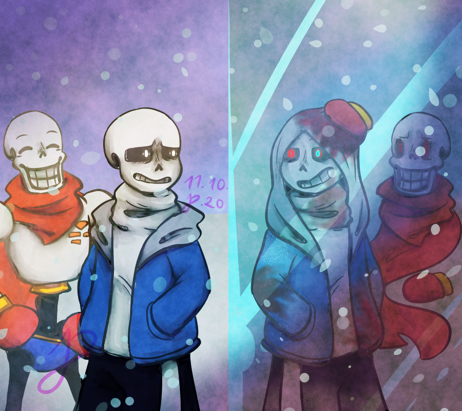 Dust sans Vs Horror sans