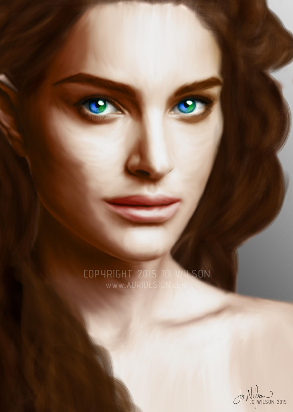 Portrait of a Princess by Auridesion