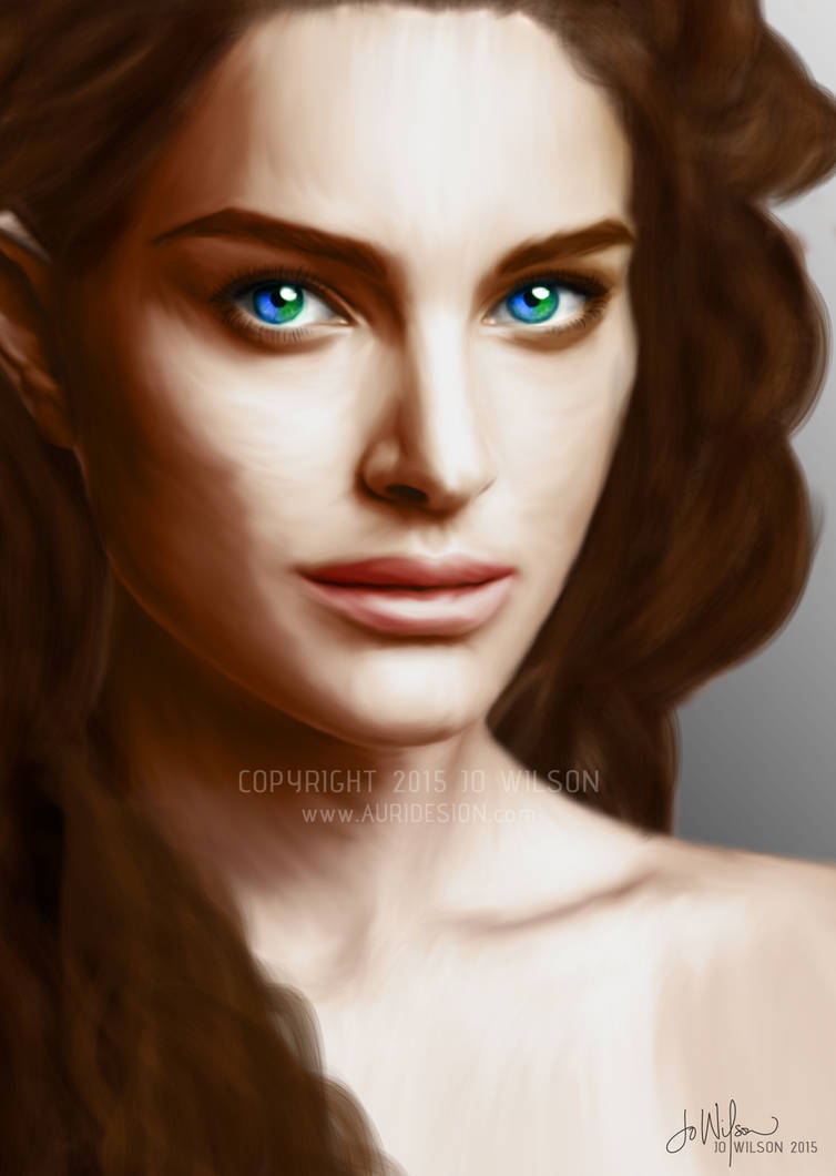 Portrait of a Princess by Auridesion
