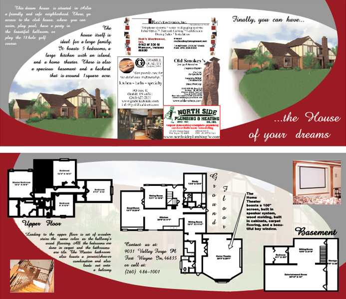 Large Format House Brochure