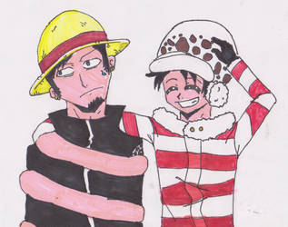 law and luffy!