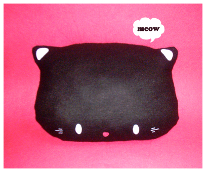 Kitty Plush Cushion