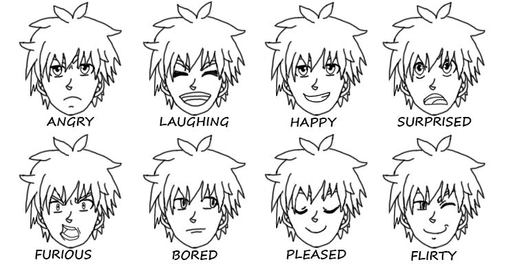 Oc Expression Exercise expressions exercises of my OC marco by SVENEXX on DeviantArt