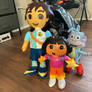 Inflatable Dora Diego and Boots Dolls