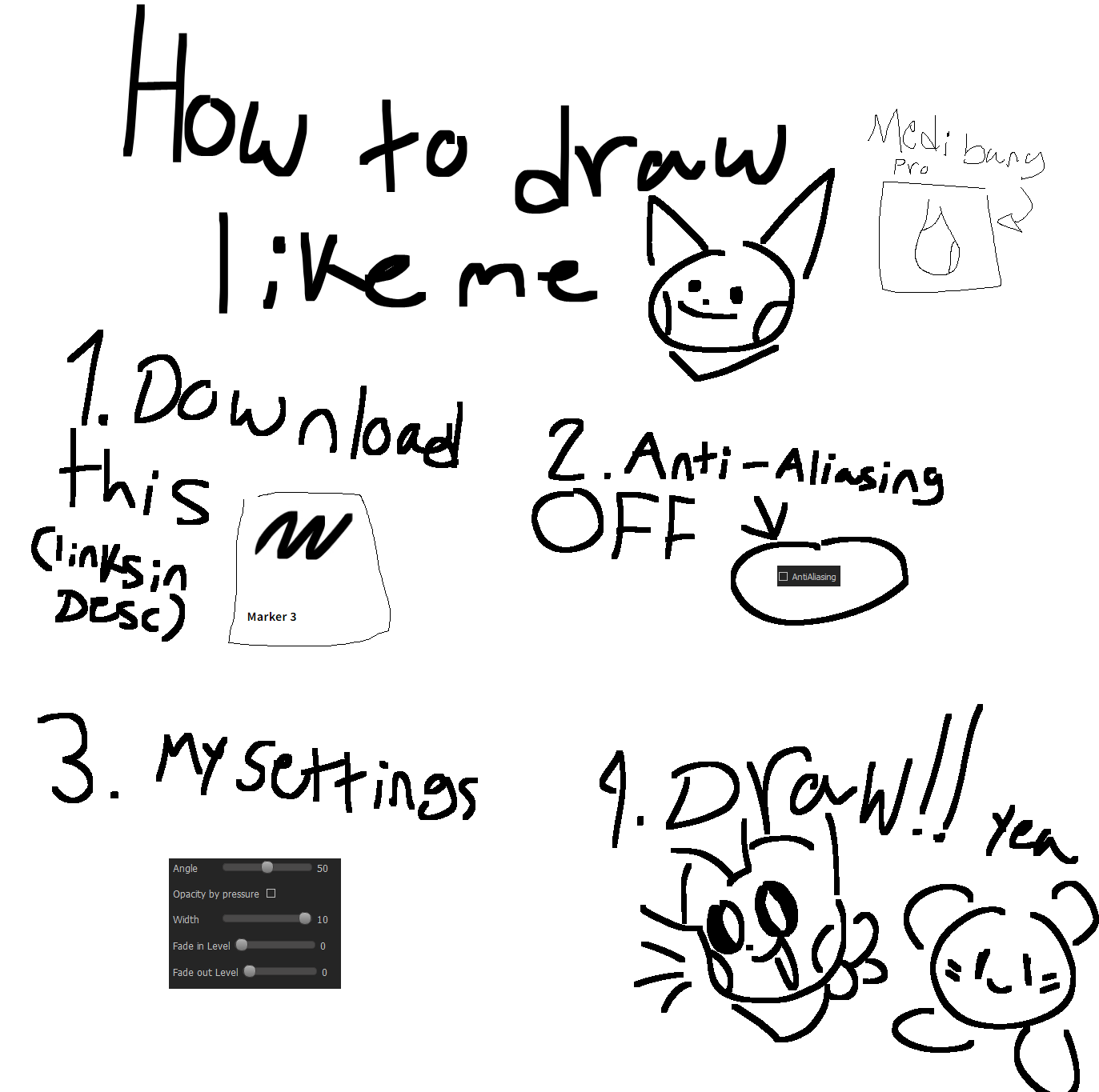 EX: How to draw like me by LoganStudiosART on DeviantArt