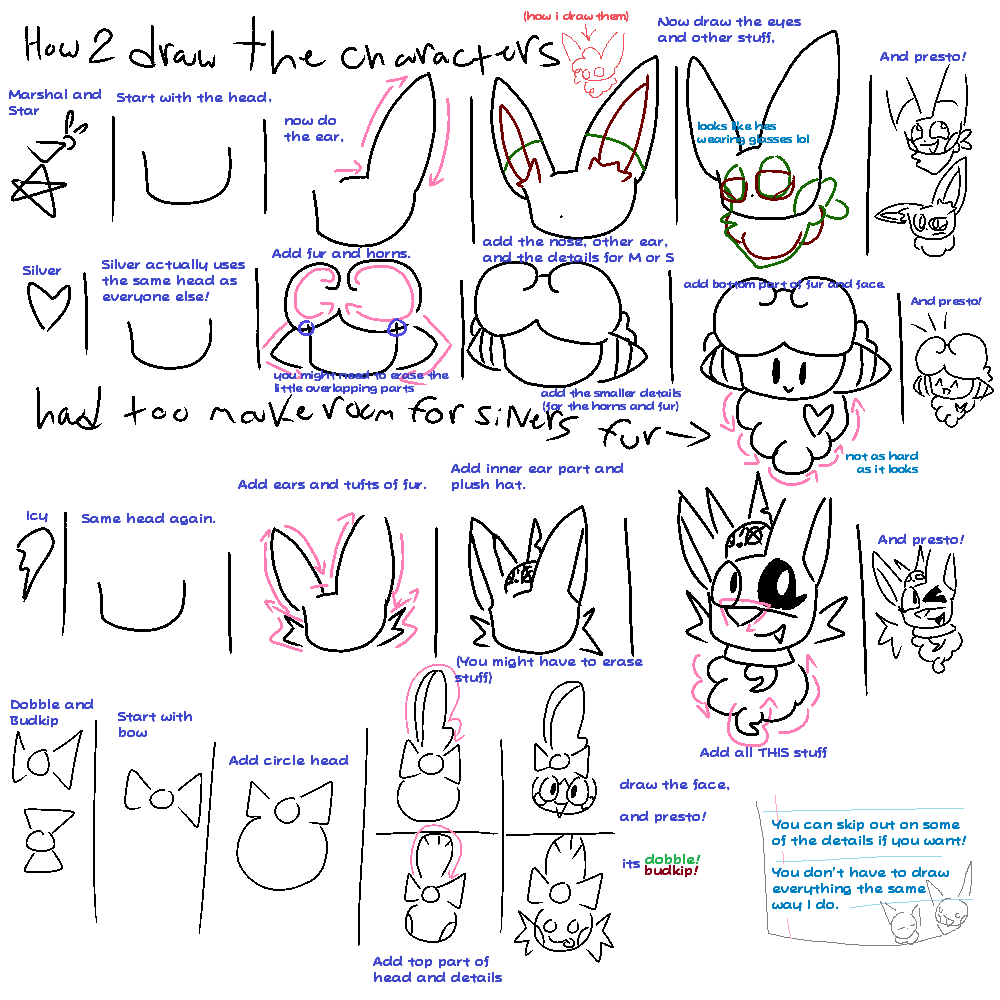 Deviantart To Draw EX: How 2 draw the characters! by LoganStudiosART on DeviantArt