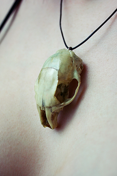 Squirrel Skull Necklace