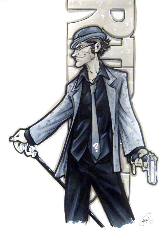The Riddler by AdamWithers on DeviantArt