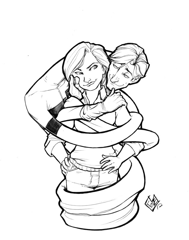 Ralph and Sue Dibny by AdamWithers