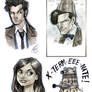 Doctor Who Sketch Dump