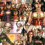 Women of DC and Marvel Details