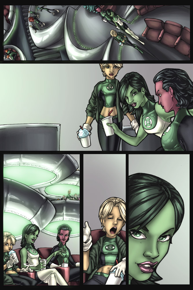 Green Lantern Corps pg.2