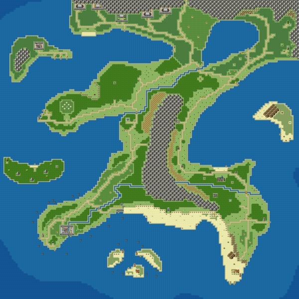 Fantasy Game Project - World Map