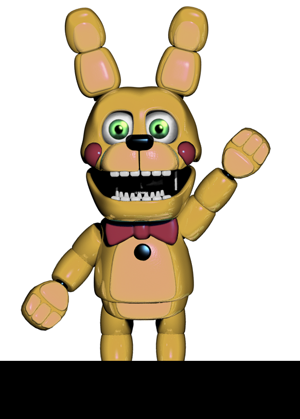 Springy Puppet Springbonnie Puppet by Opposite-ToyBonnie on DeviantArt