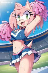 Cheerleader Amy