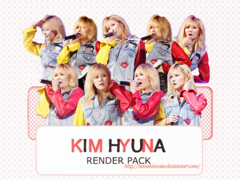 Renderpack #11: Hyuna (4minute)