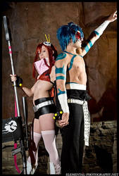 Yoko and Kamina are so fierce