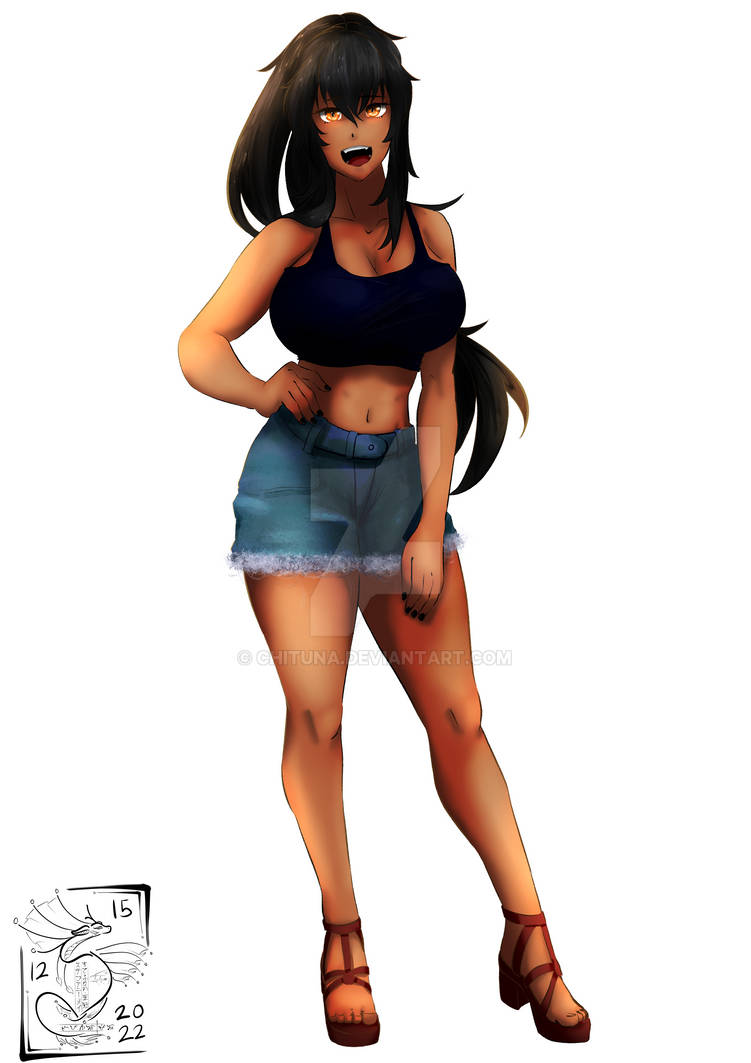 Human Version Deviantart Human Version by ChiTuna on DeviantArt