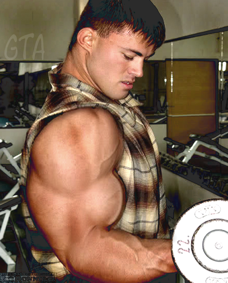 Male teenagers with hugh biceps — img 8