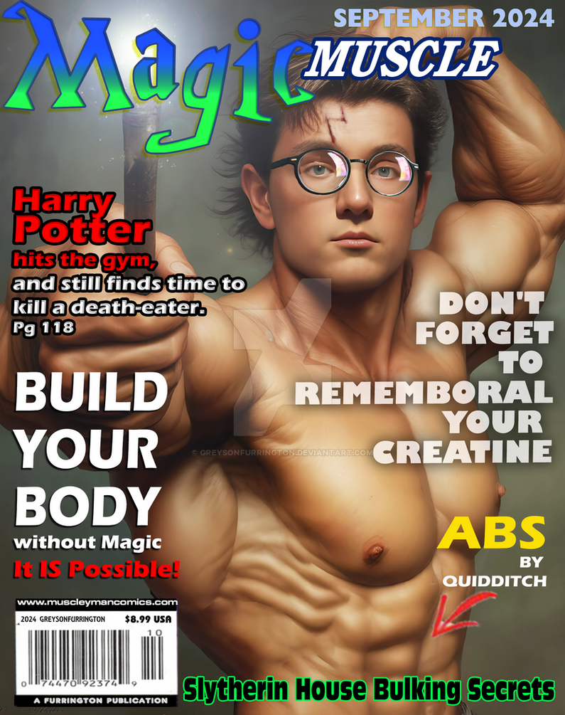 Magic Muscle Side MAGIC MUSCLE MAG 0924 by GreysonFurrington on DeviantArt