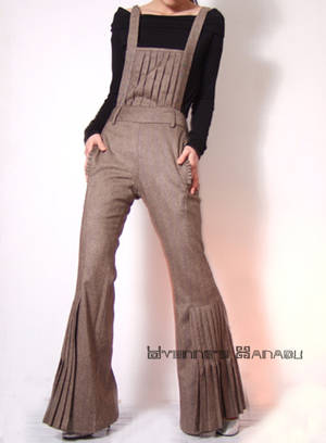 Sandy Wool Wide Leg Jumpsuit