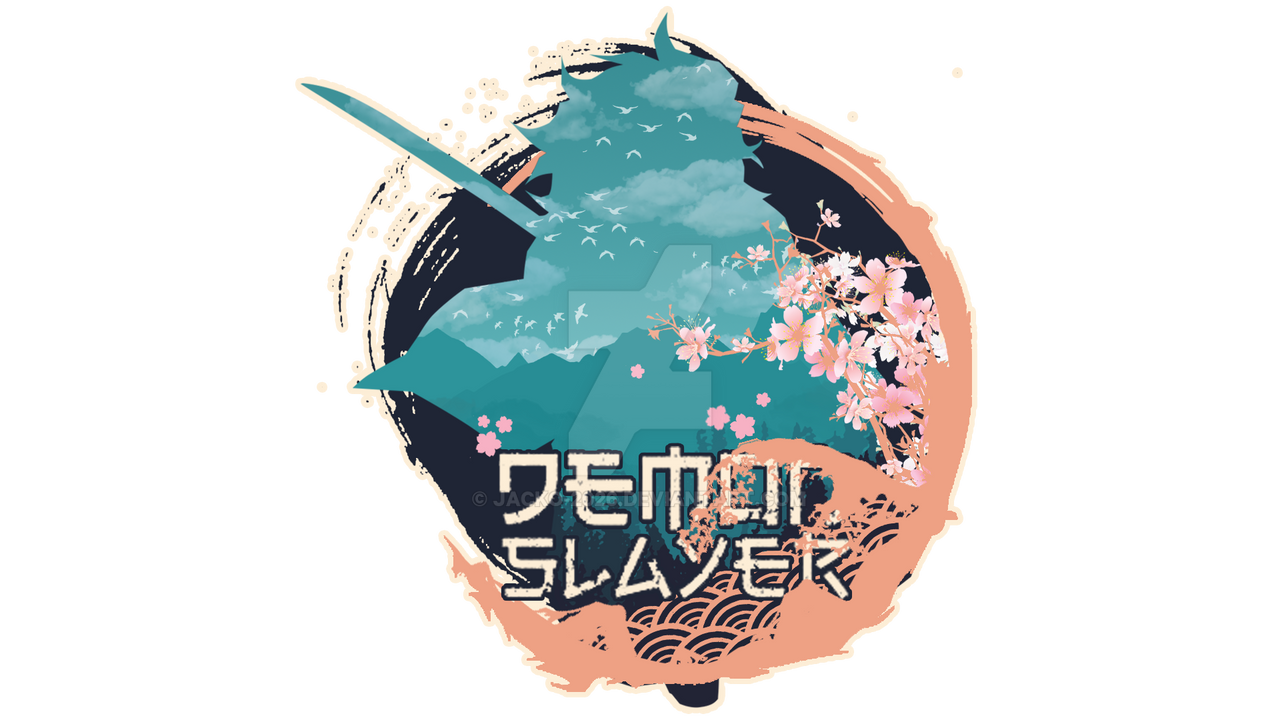 Demon Slayer Logo by Jacko2026 on DeviantArt