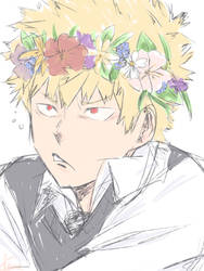 Bakugou's Flower Crown