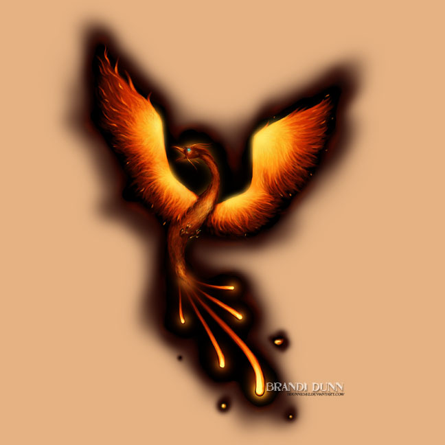 Phoenix Tattoo Design