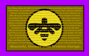 Angry Message from Western Euro Doctors
