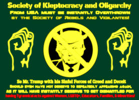 DJT's Kleptocracy and Oligarchy must be Dismantled