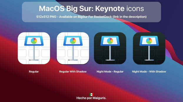 MacOS Big Sur: New Keynote icon