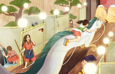 Spirited Away's Bathhouse