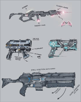 scifi weaponry