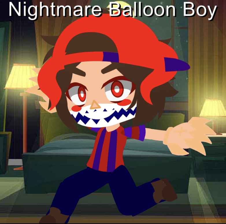 Nightmare Balloon Boy by MegaByteRed on DeviantArt
