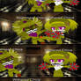 Fnaf fight: Nightmare Chica vs Withered Chica pt2