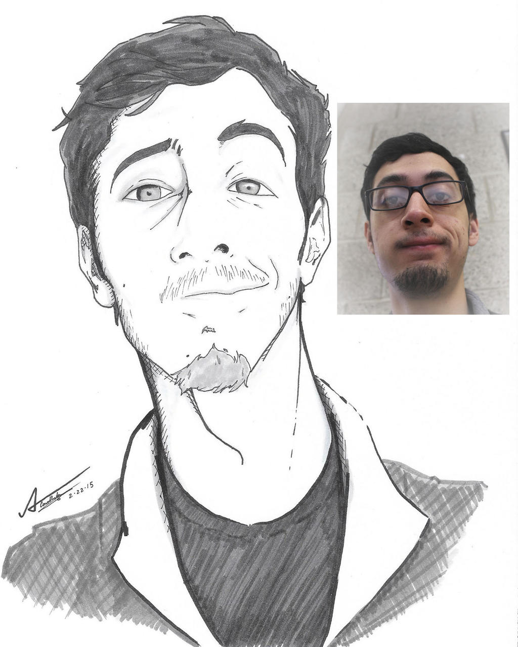 Male Reference Drawing by originArts on DeviantArt