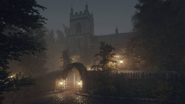 Abbey (Night)