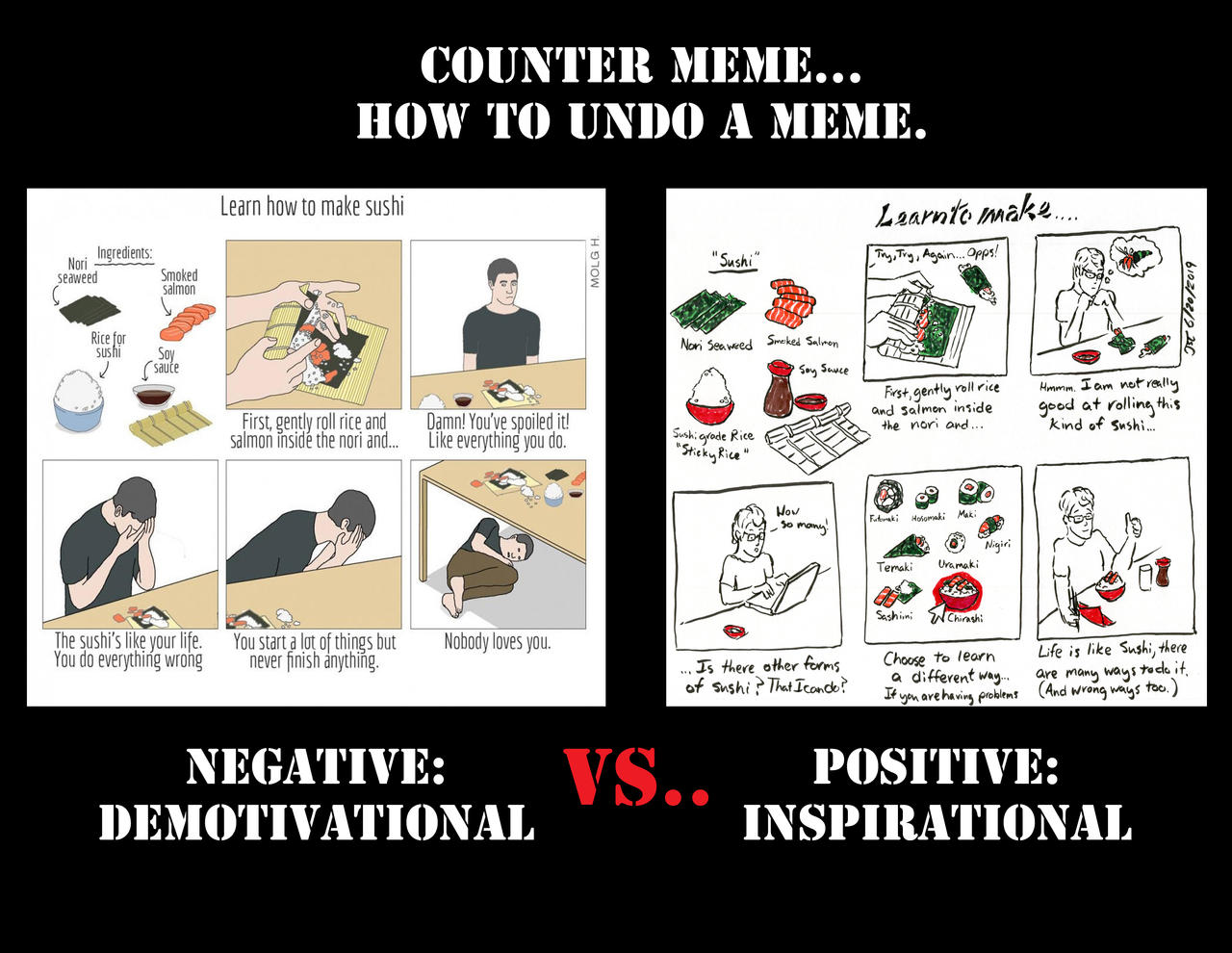 Counter Meme - Learn to Make Sushi. by Tribble-Industries on DeviantArt