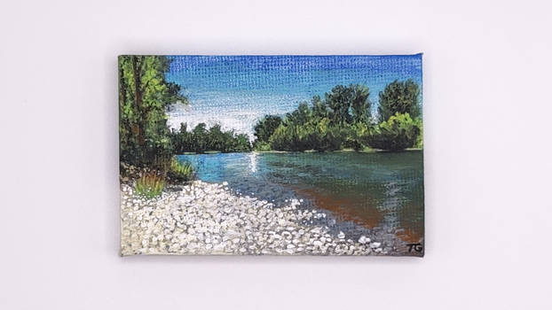 Miniature Painting #7 Willamette River