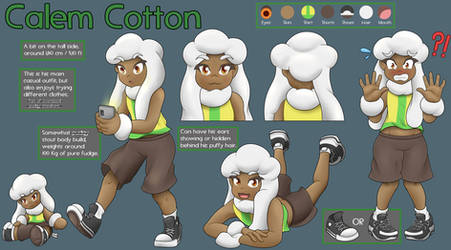 Calem Cotton Reference Sheet