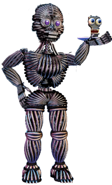 phantom chica endoskeleton