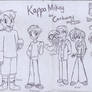 Kappa Mikey Go Cartoony scraps